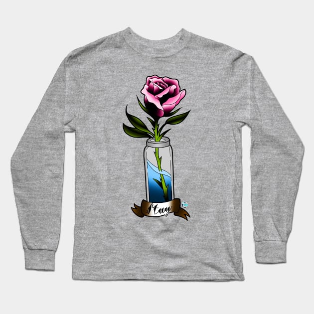 Stay Long Sleeve T-Shirt by ColorMix Studios